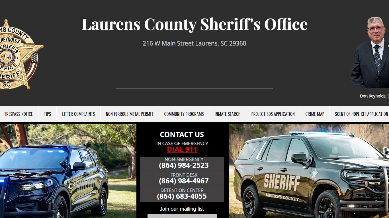 HOME | laurenscountysheriff